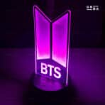 BTS Acrylic Multicolor Night Lamp