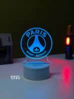 PSG Logo Acrylic Multicolor Night Lamp