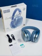 Hoco W35 Max Wireless Headphone- Blue Color