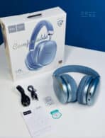 Hoco W35 Max Wireless Headphone- Blue Color