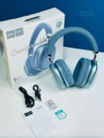 Hoco W35 Max Wireless Headphone- Blue Color