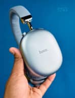 Hoco W35 Max Wireless Headphone- Blue Color